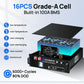 ECO-WORTHY 48V(51.2V) 100Ah Server Rack Battery,5.12kWh Lithium Battery,3U Size,With Bluetooth & Wifi(V3)