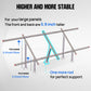 Updated Adjustable Multi-Piece Solar Panel Mounting Brackets for 5-8 Pieces of 200W 300W 400W Solar Panels